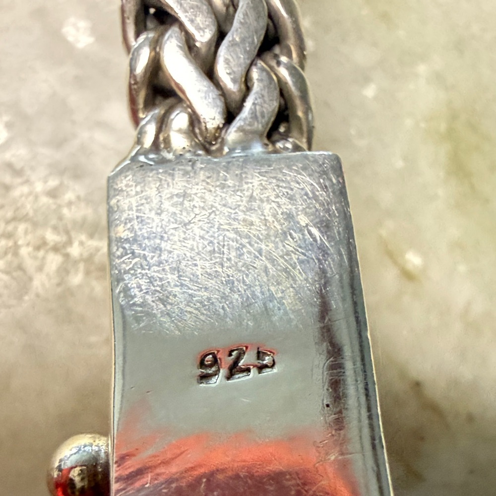 Sterling Silver Braided Bracelet - Picture 2 of 3